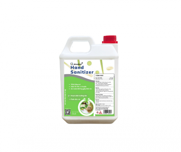 cồn y tế 70 độ can 5 lít hương chanh xả