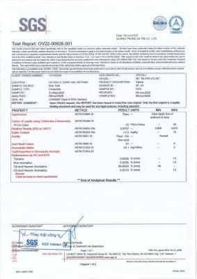C.O.A-XYLENE-JP-2025-QTC