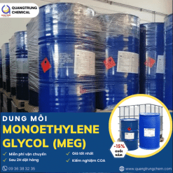 Mono ethylene glycol MEG phuy 225kg