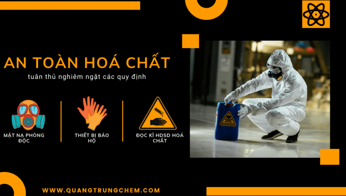 an toàn khi sử dụng hoá chất