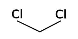 công thức hoá học rút gọn của methylene chloride