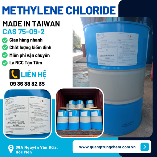 Methylene Chloride Trung Quốc | Dung môi MC Cas 75-09-2