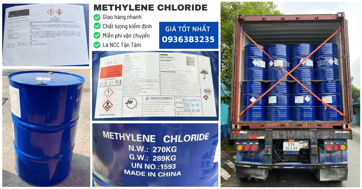 Đặt hàng Methylene Chloride với Số lượng lớn. Giá trực tiếp từ Nhà sản xuất lớn nhất