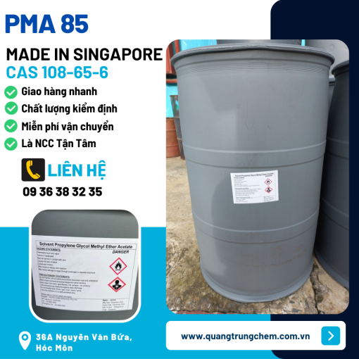 Propylene Glycol Monomethyl Ether Acetate PMA 85 CAS 108-65-6