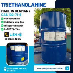 BASF - Triethanolamine (TEA) phuy 230Kg | CAS 102-71-6