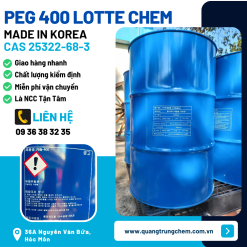Polyethylene Glycol PEG 400 lotte chem
