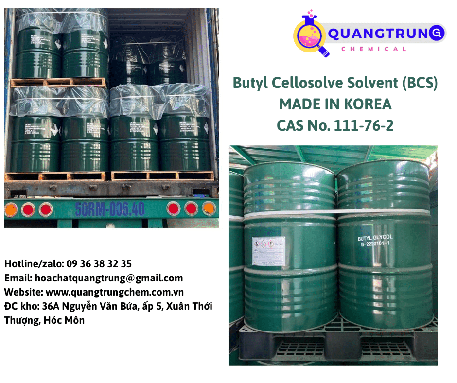 Butyl Cellosolve Solvent (BCS) xuất xứ từ Hàn Quốc
