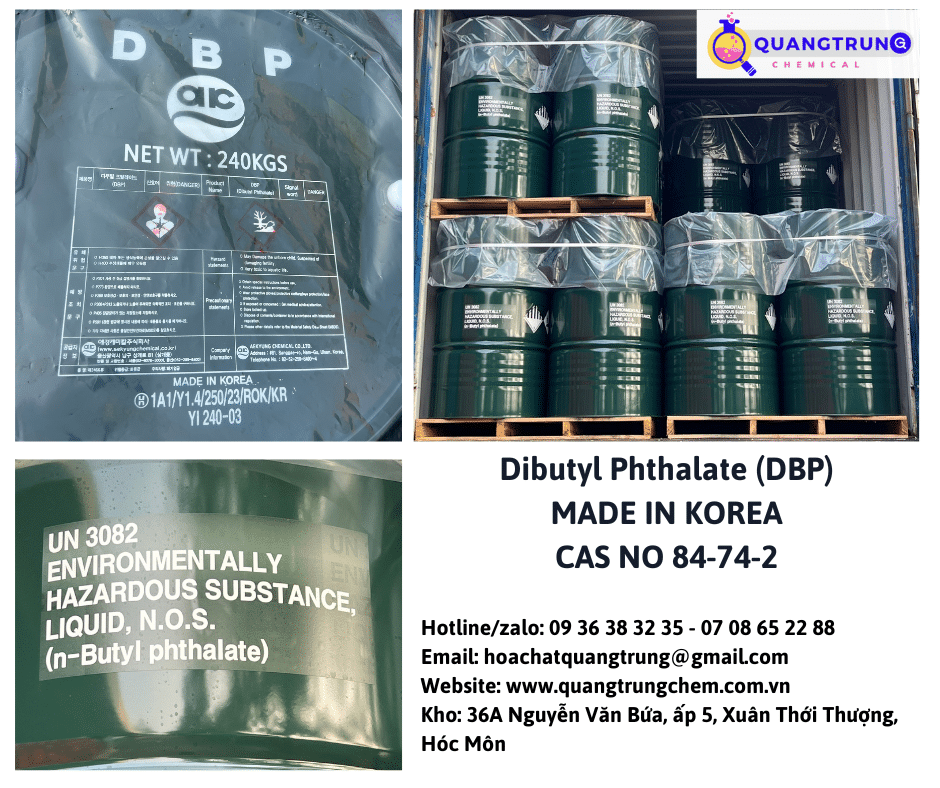 Dibutyl Phthalate (DBP) xuất xứ Hàn Quốc