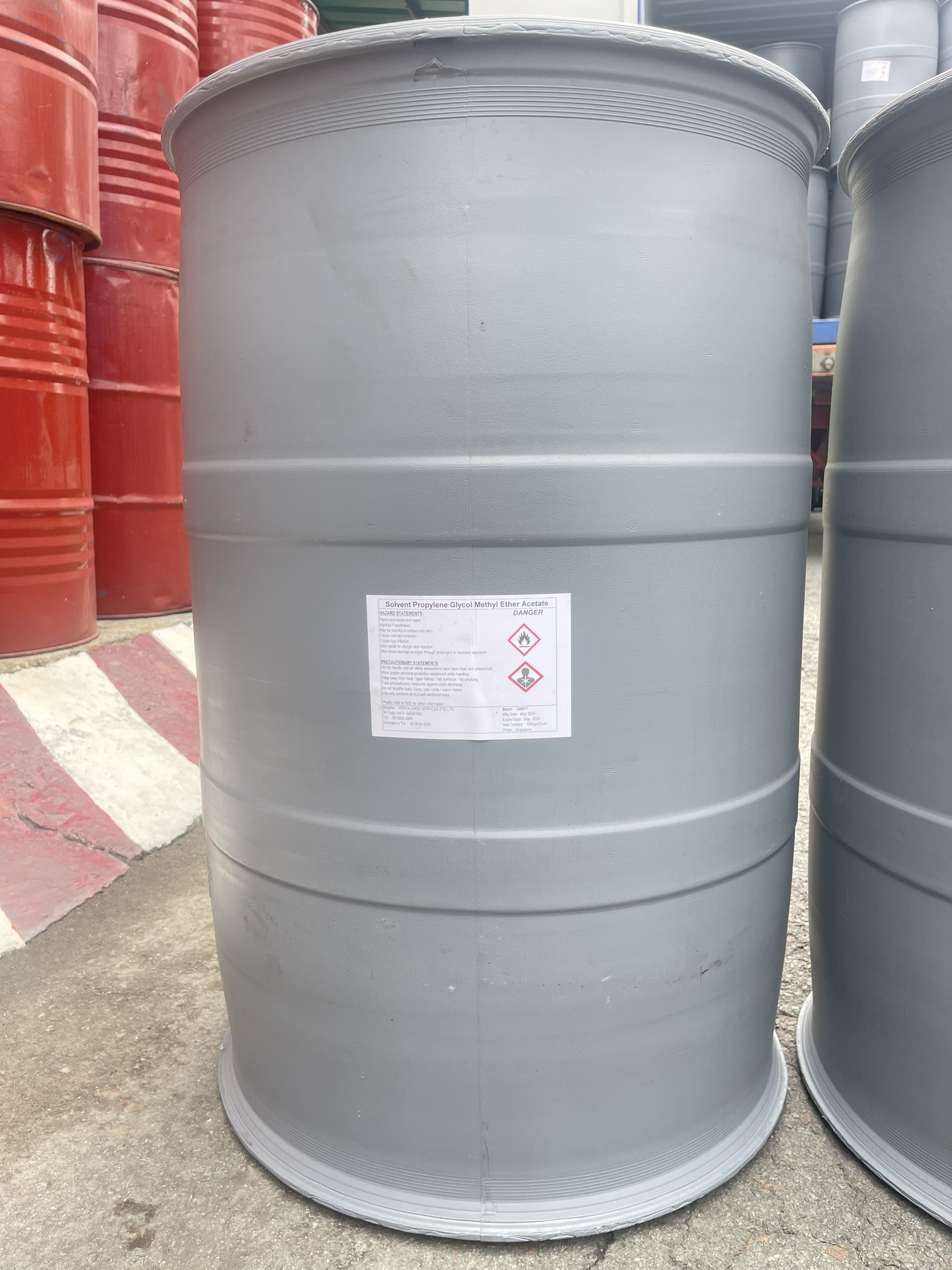 QuangTrungChem cung cấp SOLVENT PROPYLENE GLYCOL METHYL ETHER ACETATE (PMA) tại Bình Dương