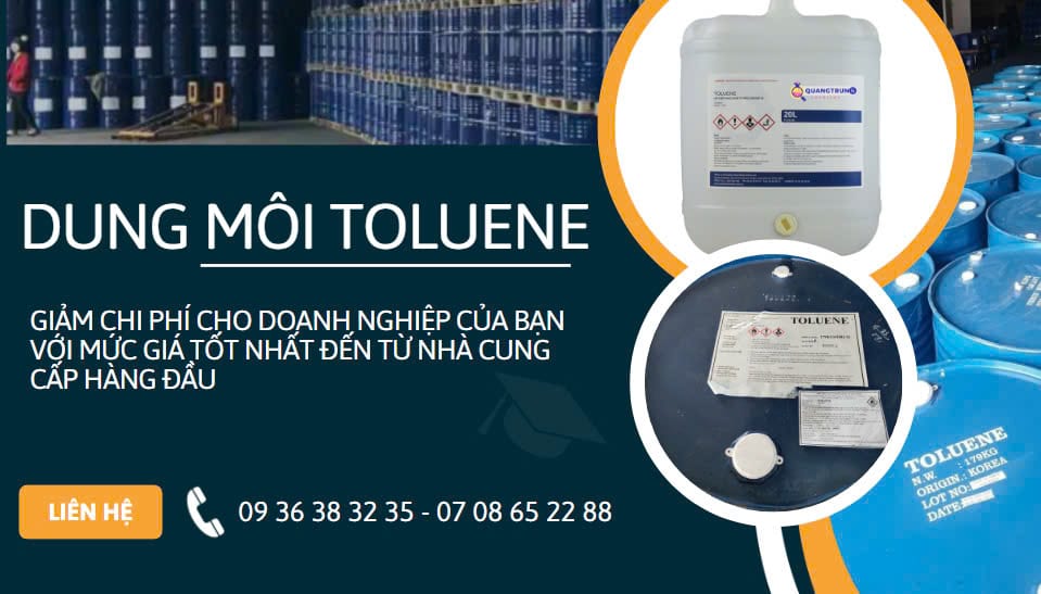 Toluene - tìm nhà cung ứng số lượng lớn tại TP.HCM