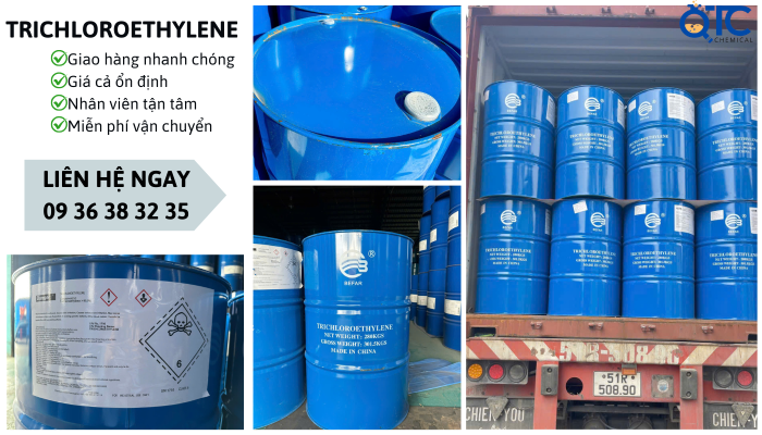 Nơi bán dung môi TRICHLOROETHYLENE uy tín, giao hàng tận nơi