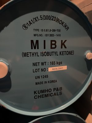 Dung môi Methyl Isobutyl Ketone phuy 165kg - giá tốt tại kho