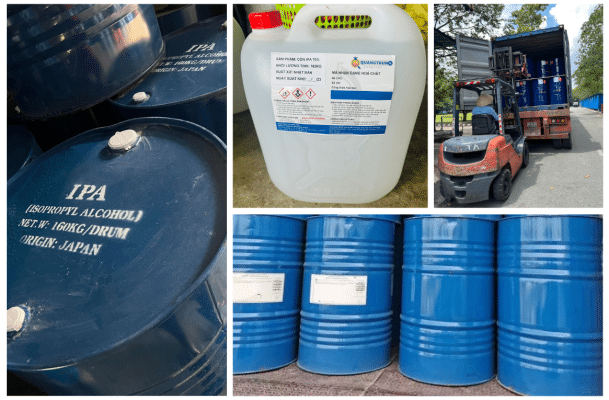 Cung Cấp IPA Công Nghiệp – Giá Cạnh Tranh, COA – MSDS Đầy Đủ