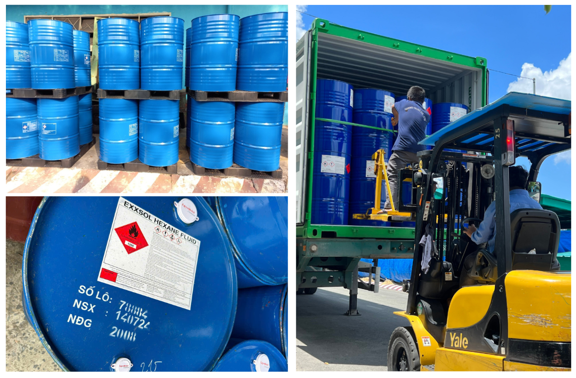 Cung cấp N-Hexane số lượng lớn – Giá sỉ, chất lượng ổn định, hỗ trợ kỹ thuật