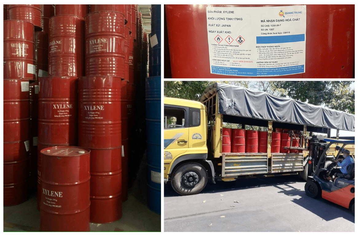 Bán Dung Môi Xylene Công Nghiệp Giá Tốt –Giao Nhanh