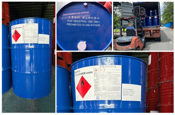 Cyclohexanone Đài Loan – Chất Lượng Đảm Bảo, Nguồn Gốc Rõ Ràng