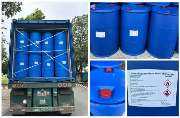 Dung môi PGMEA – Propylene Glycol Methyl Ether Acetate uy tín, sẵn kho