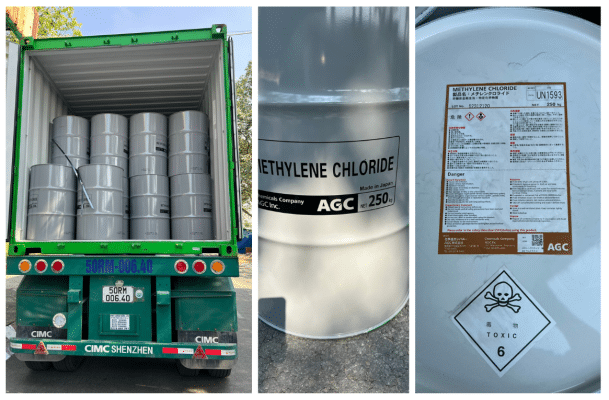 Phân phối Methyl Chloride (CH₃Cl) Nhật Bản – COA, MSDS đầy đủ