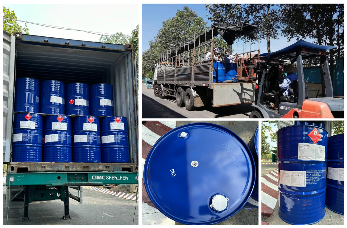 Phân phối dung môi Cellosolve Acetate – COA, MSDS đầy đủ, giá cạnh tranh