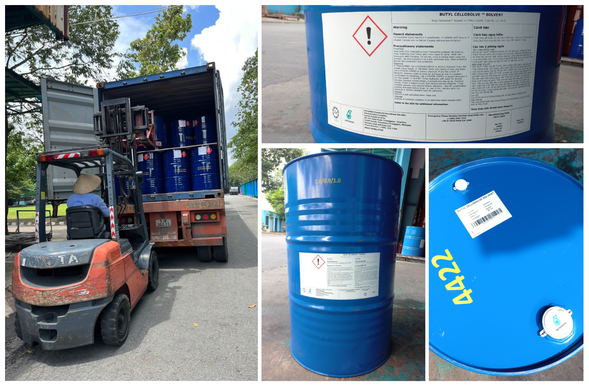 Phân Phối Dung Môi Butyl Cellosolve Solvent – COAMSDS Đầy Đủ