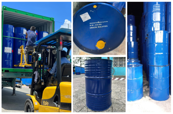 Dung môi Mono Ethylene Glycol (MEG) – Hàng sẵn kho, giao nhanh, giá ưu đãi 4 Phân phối dung môi Mono Ethylene Glycol – Giá sỉ tốt, có COA & MSDS đầy đủ