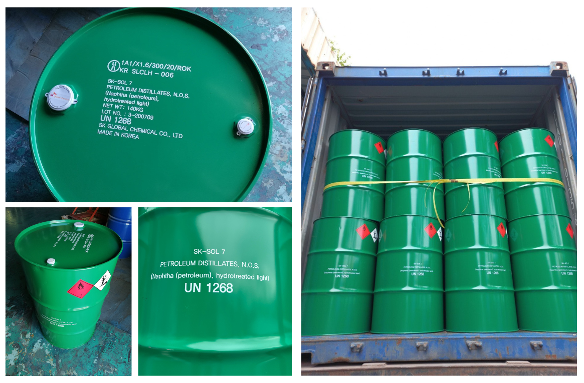 sk-sol7 – dung môi công nghiệp, hàng sẵn kho, giá cạnh tranh 5 Dung môi sk-sol7 – Hàng công nghiệp, giá cạnh tranh, giao nhanh